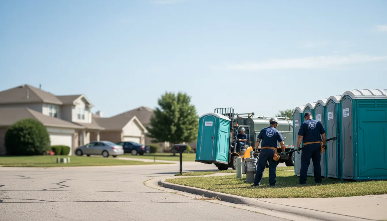 Porta Potty Rental in Wetumka, OK near me
